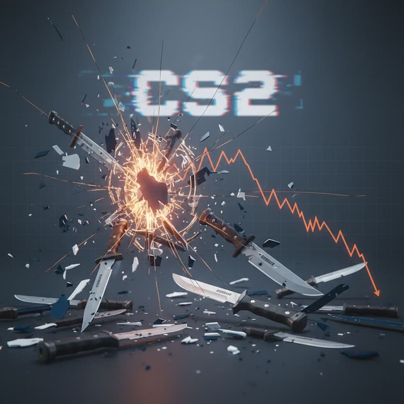 Knife trade-ups crash CS2 skin market