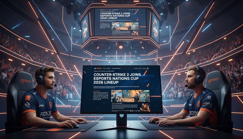 Counter-Strike 2 joins the Esports Nations Cup 2026 lineup